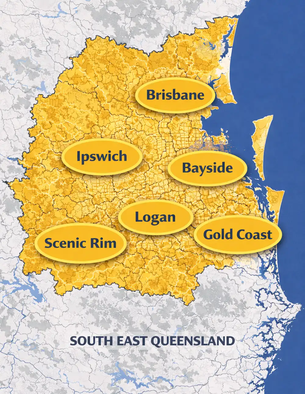 NHC Service Area Map NHC Service Area Map
