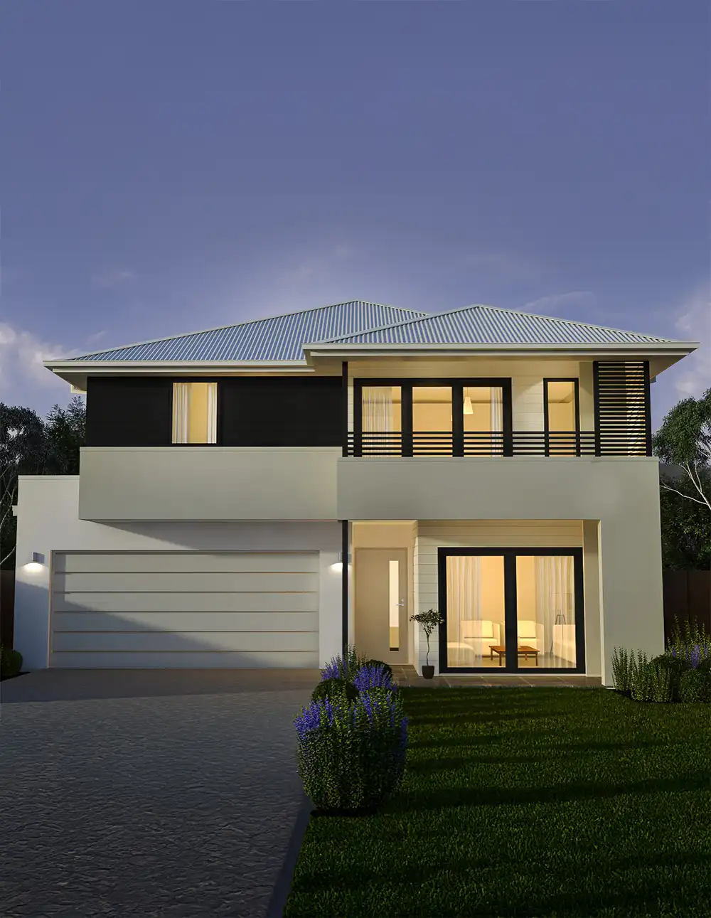 New build home design of plans
